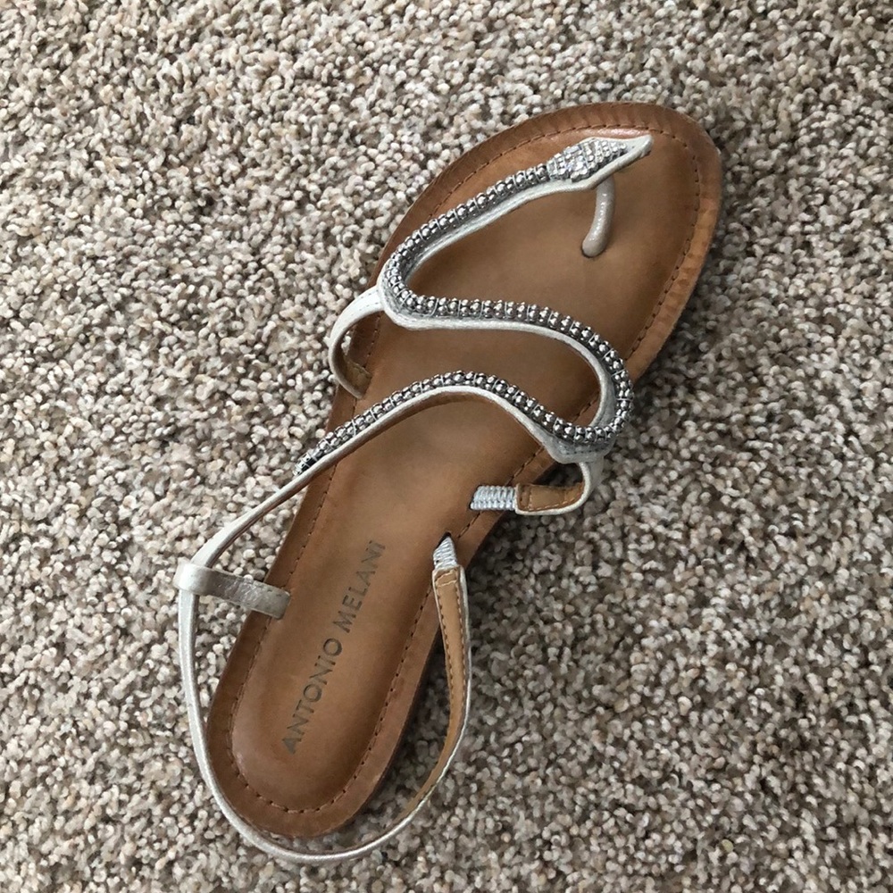 Antonio Melani snake sandals